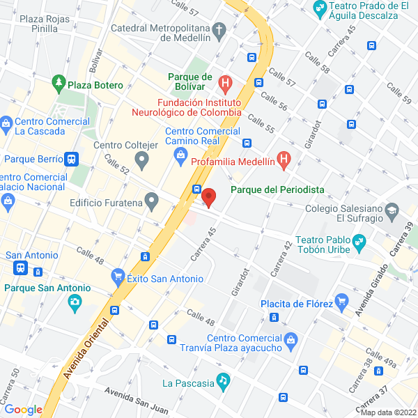 Mapa de La Parranda De La Playa