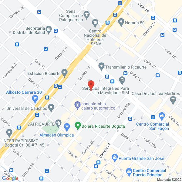 Mapa de La Petite Mort S.A.S.