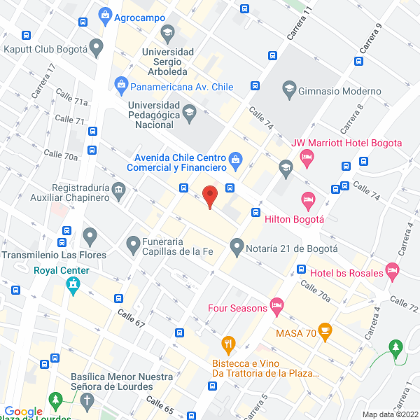 Mapa de La Negra Carbonera