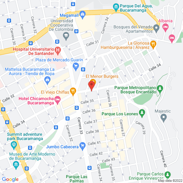 Map of La Rasca Licores