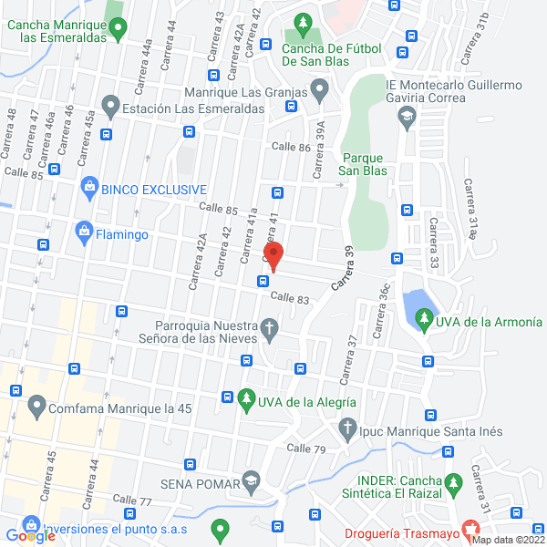 Mapa de La Reja