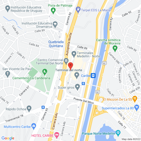 Mapa de La Salsamentaria