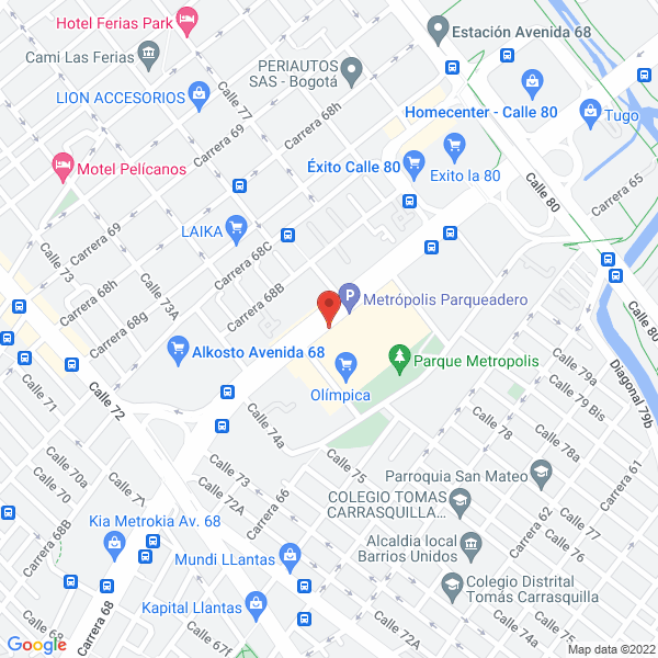 Mapa de Restaurante La Tabla Del Churrasco