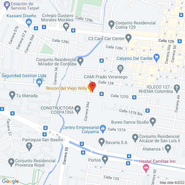 Mapa de L. A. Tejada S.A.S.