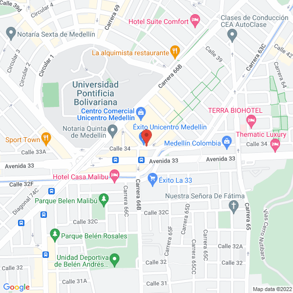 Mapa de La Terraza Antojos & Delicias