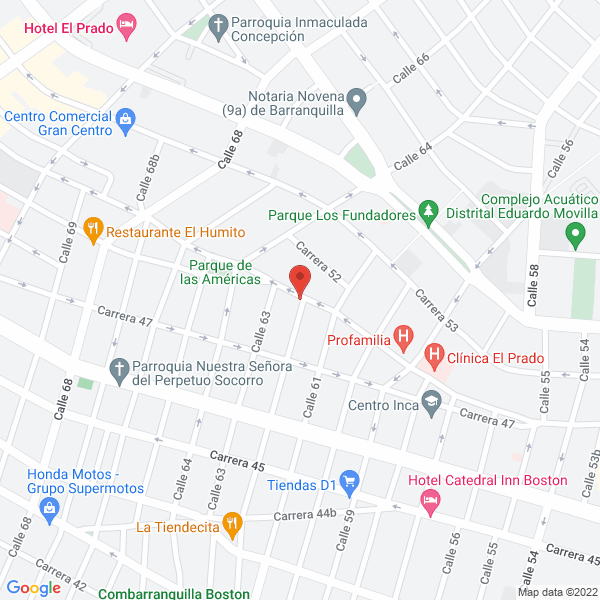 Map of La Tienda De La Publicidad