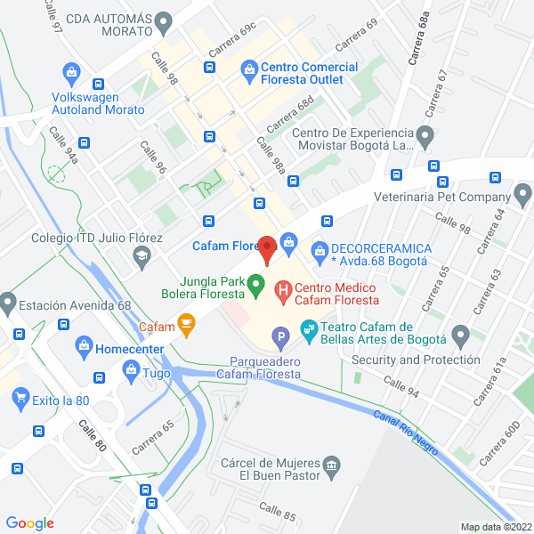 Mapa de La Yarda
