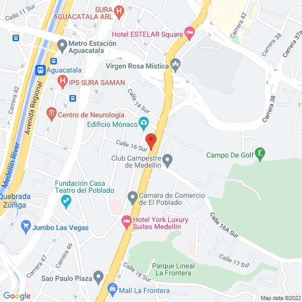 Mapa de La Zonapro