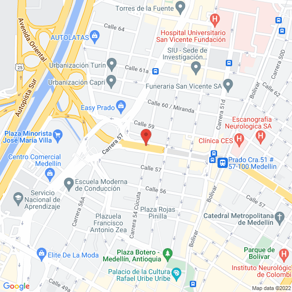 Mapa de Lab Refrigeración Comercial E Industrial