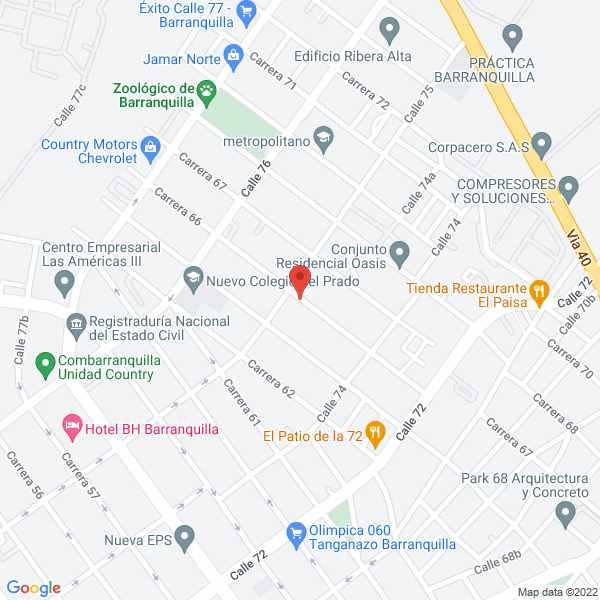 Map of Laboramos Del Caribe S.A.S