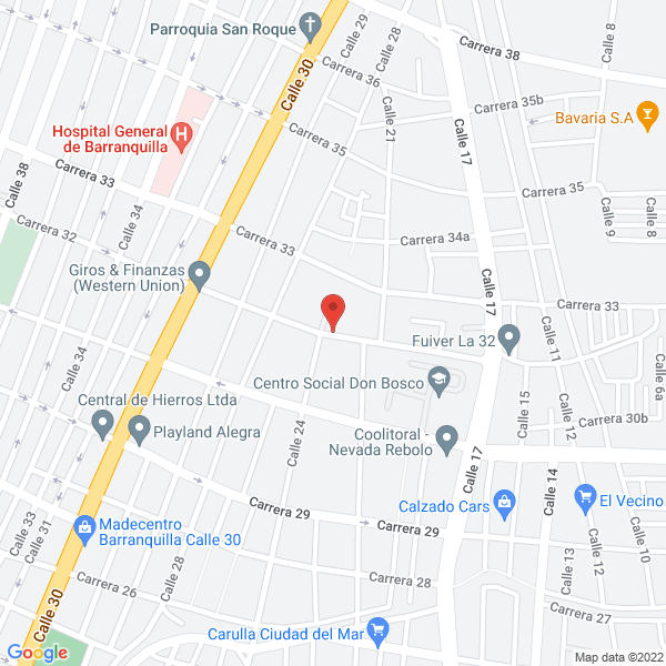 Map of Laboratorio Aseptic S.A.S.