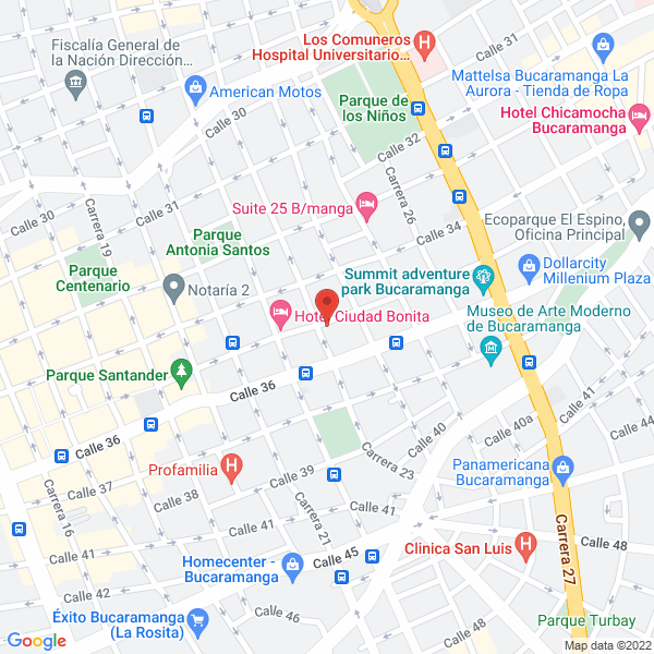 Map of Laboratorio Clínico Maria Alain