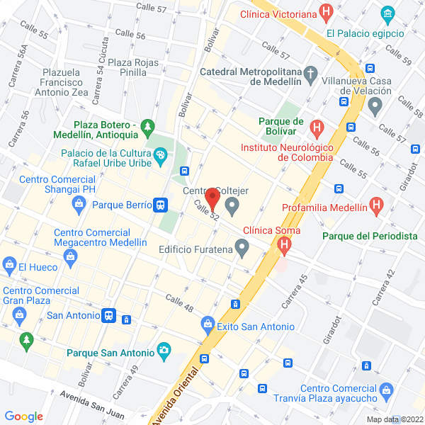 Mapa de Instituto Colombiano De Capacitación I.P.C