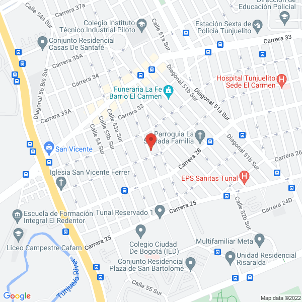 Mapa de Jrv Ingeniería S.A.S.