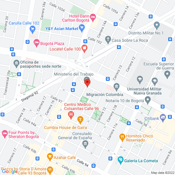 Mapa de Juanjoz S.A.S.