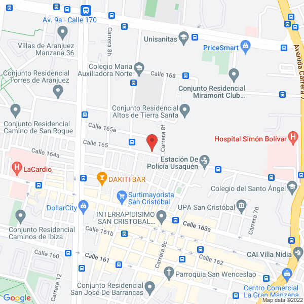 Mapa de Julián Cartagena Román E Hijos Famopal Y Cía. S. En C.