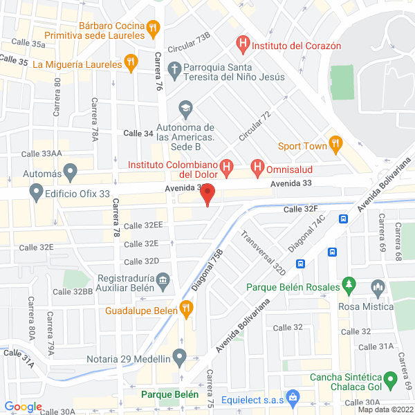 Mapa de Junta Médico Laboral