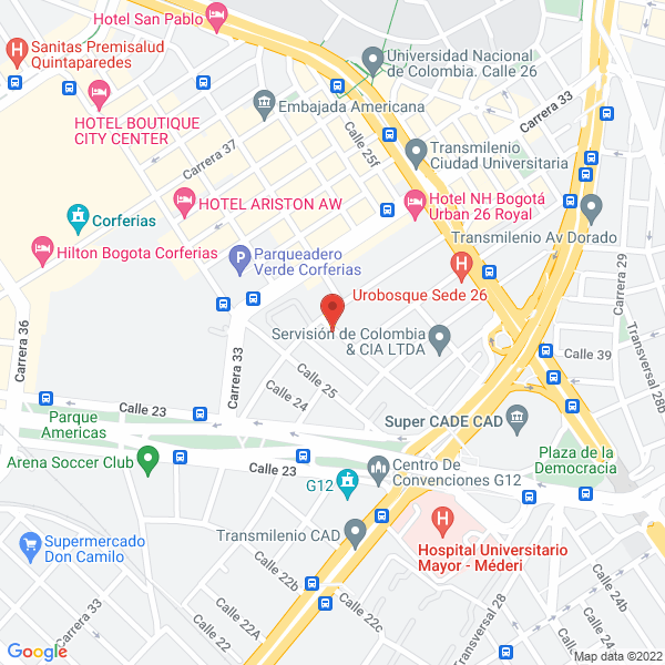 Mapa de Juridicos Y Contables Integrados Ltda