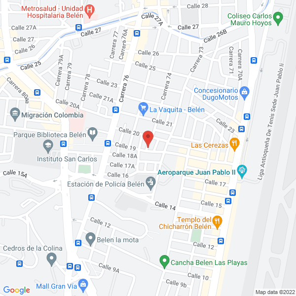 Mapa de Laboratorio Dental Maxidental