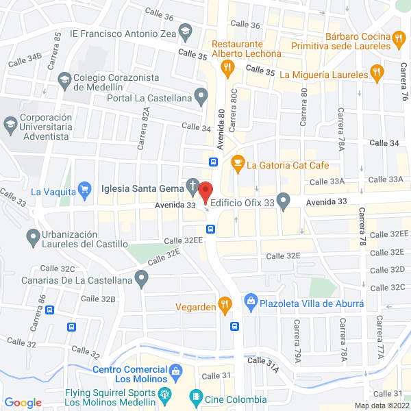 Mapa de Ips Gorditos De Corazón