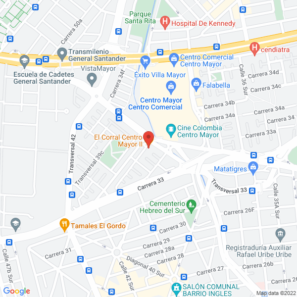 Mapa de Irc Ingeniería Redes Comunicaciones Ltda.