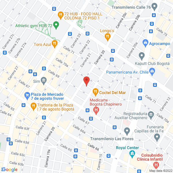 Mapa de Laulo Ltda.