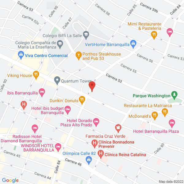 Map of Laura Riquett Diseño De Moda