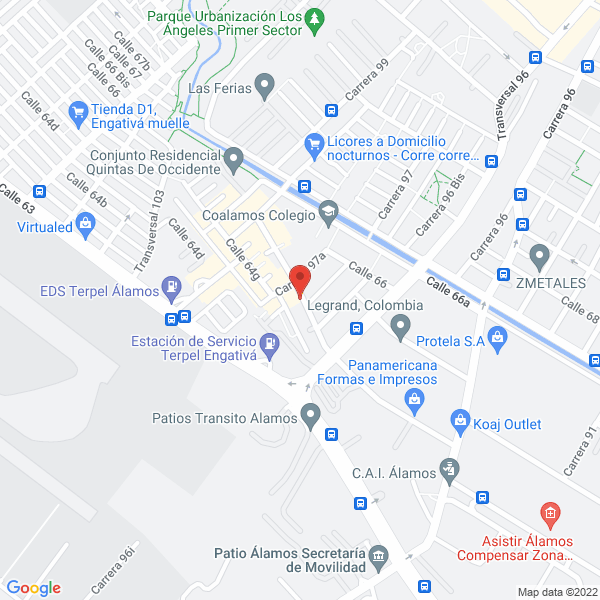 Mapa de Lavanderia Texmoda Ltda.