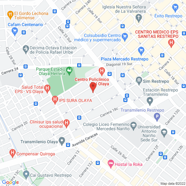 Mapa de Industrias Plásticas Tecnopet
