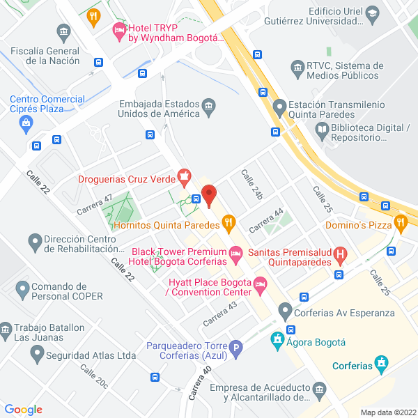 Mapa de Ingeniería & Servicios Técnicos S.A.S.