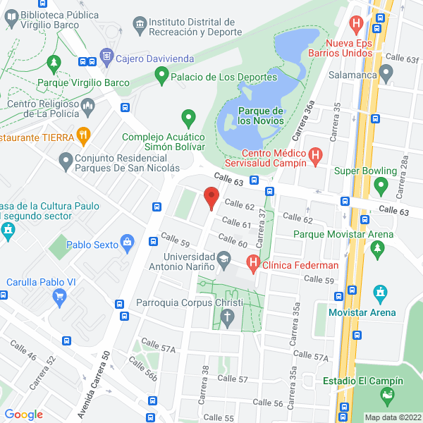 Mapa de Ingenios IT Business Solutions S.A.S.