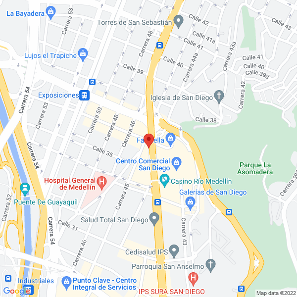 Mapa de Hincapié Ramírez Alberto