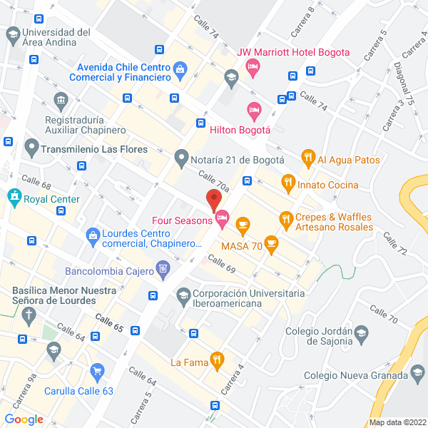 Mapa de Hmv Ingenieros Ltda.