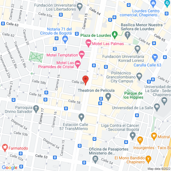 Mapa de Hobbymanía Impresos