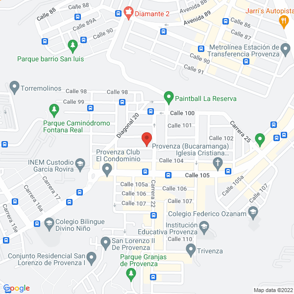 Map of Hodecor Ltda.