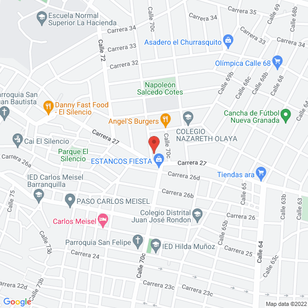 Map of Hogar Geriatrico Los Girasoles