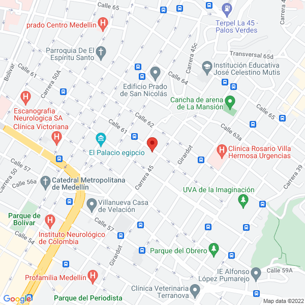 Mapa de Hogar Gerontológico Buenaventura