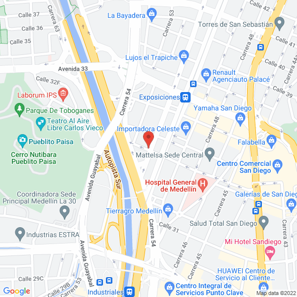 Mapa de Hogar Infantil Campanitas