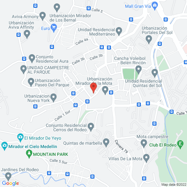 Mapa de Hogar Infantil María Auxiliadora