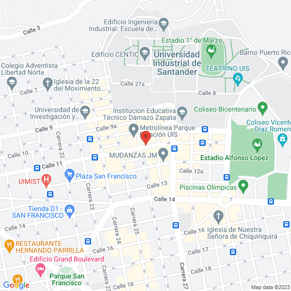 Map of Horeb Restaurante