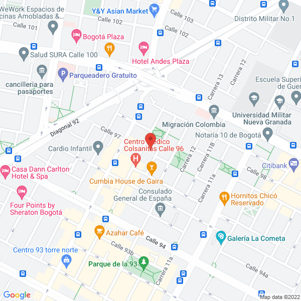 Mapa de Hormigón Reforzado S.A.S