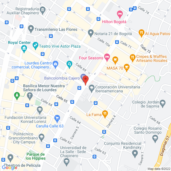 Mapa de Maritrans S.A.