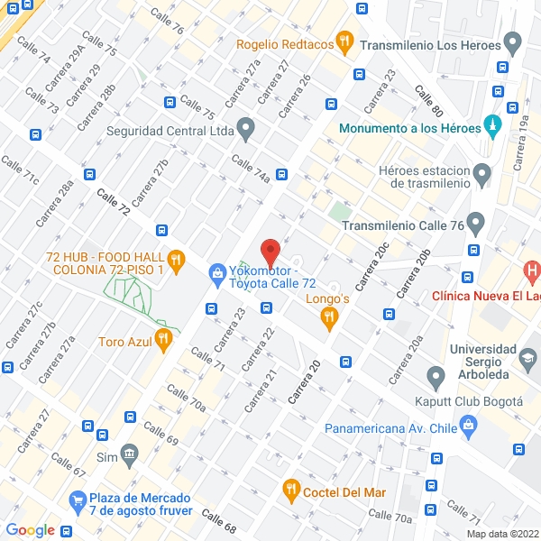 Mapa de Kendal Ltda.