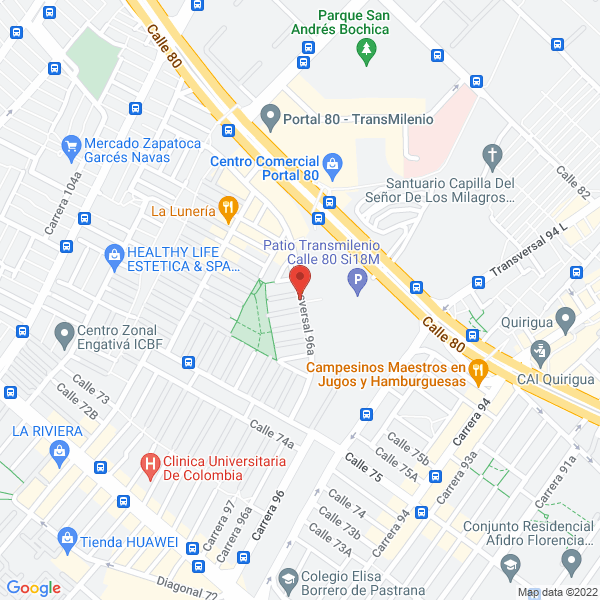 Mapa de Insuquimicos Colombia S.A.S.
