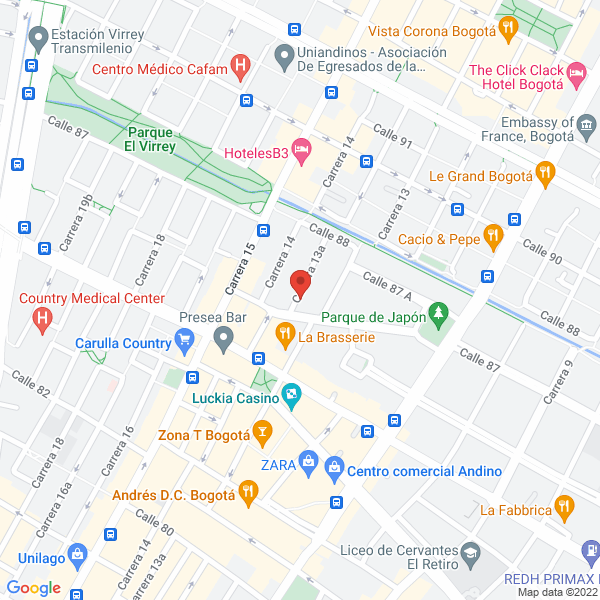 Mapa de Intcommerce Ltda Ci