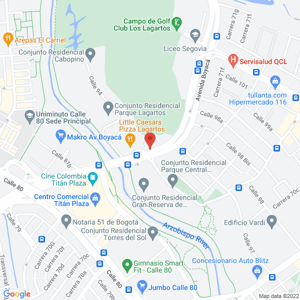 Mapa de Intecma S.A.