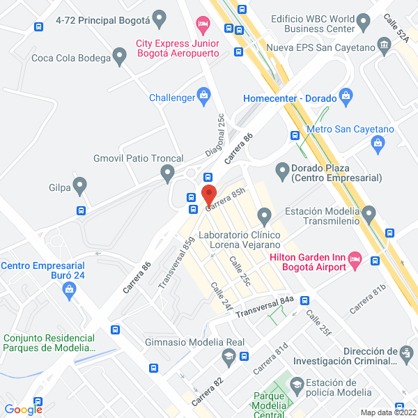 Mapa de Integral Business Consulting S.A.S.