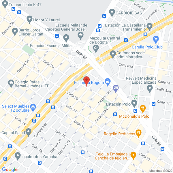 Mapa de Integral De Mudanzas S.A.S.