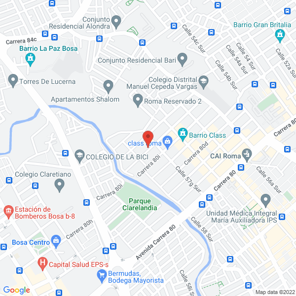 Mapa de Integrales Quiroga S.A.S.