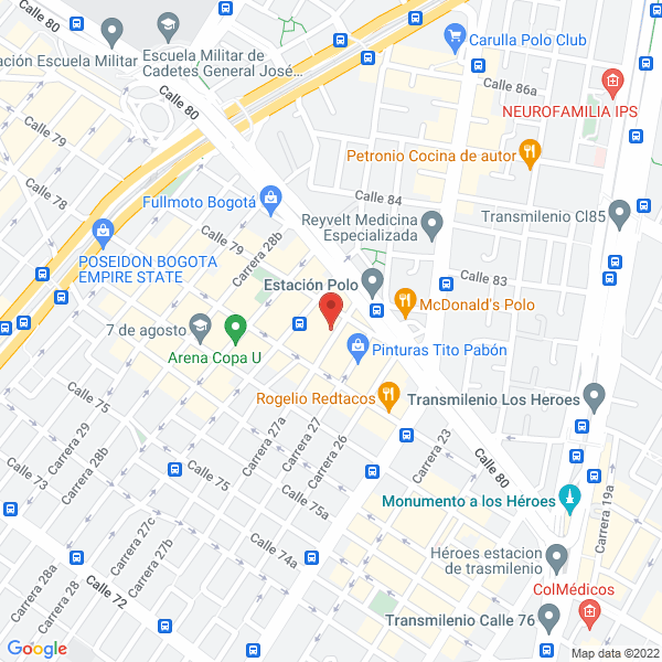 Mapa de Kimdo Y Cía Ltda.
